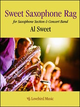 Sweet Saxophone Rag Concert Band sheet music cover